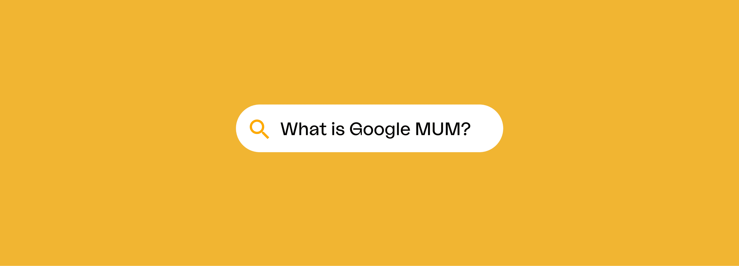 SEO is changing forever – 4 actions your business can take to stay a step ahead of your competitors with Google M.U.M.