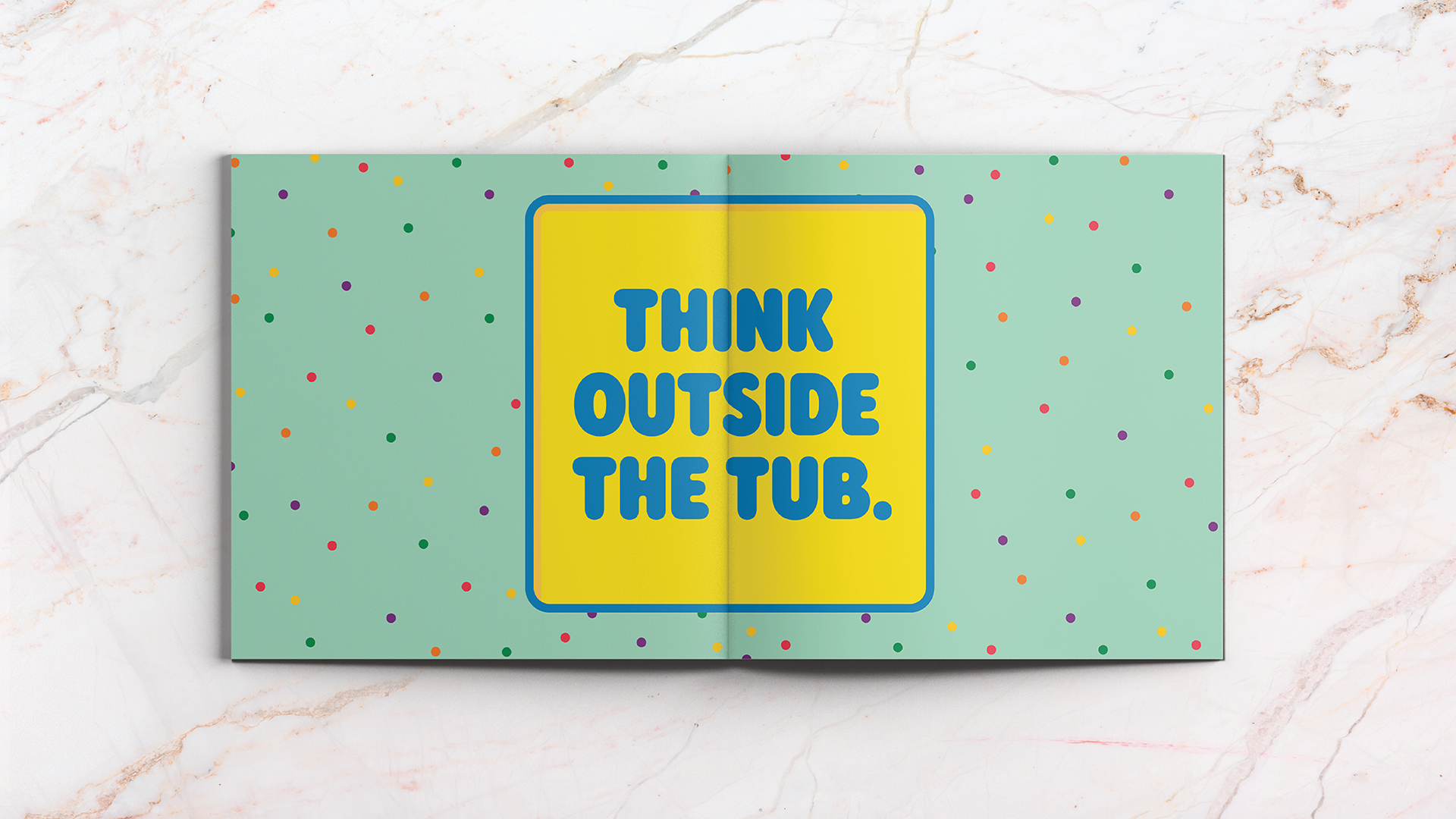 Tip Top brand evolution book design mockup