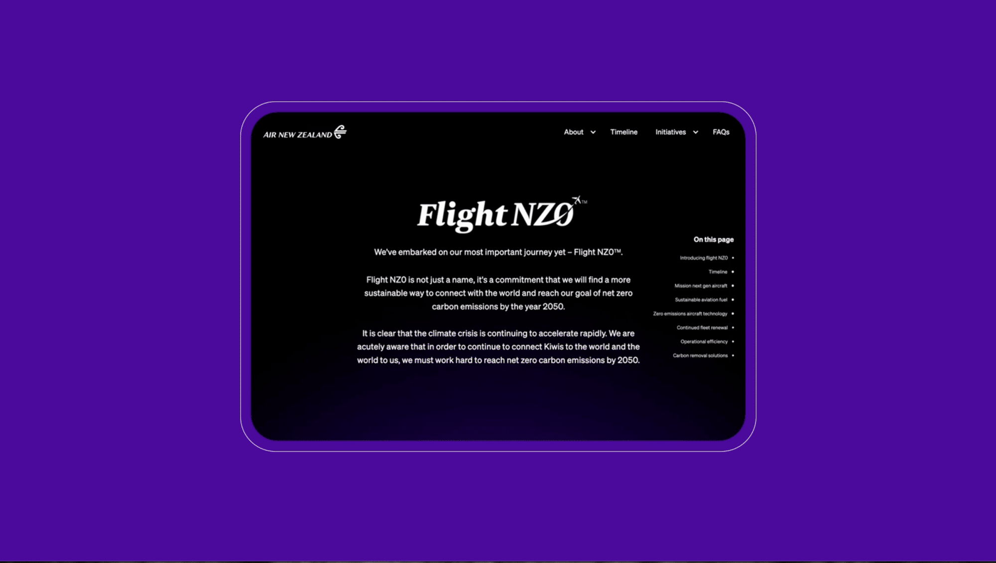 Flight NZ0