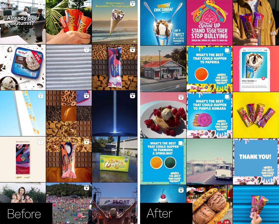 Tip Top Before and After